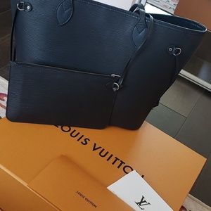 Louis Vuitton Neverfull Epi Noir
